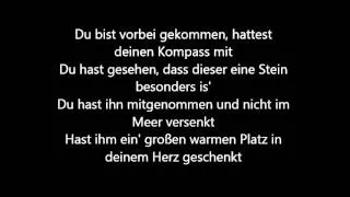 Sido ft. Mark Forster - Einer Dieser Steine Lyrics