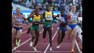 USA vs JAMAICA  EPIC SHOWDOWN  for Women's Final 4x100 relay in Budapest 2023