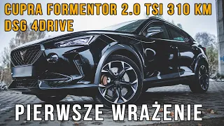 Cupra Formentor 2.0 TSI 310 KM DSG 4DRIVE | Pierwsze wrażenie