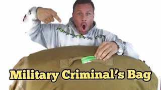 MILITARY CRIMINAL BAG I Bought Abandoned Storage Unit Locker Opening Mystery Boxes Storage Wars