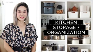 AMAZON MUST-HAVES - Best Kitchen Storage + Organization Ideas (BONUS: Drawer Layout Tips!)