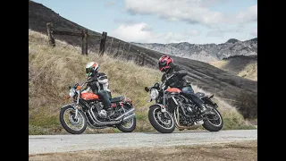 Old and New - 2019 Kawasaki Z900RS and 1972 Kawasaki Z1