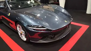 Ferrari - PUROSANGE , Ferrari ROMA Spider - salon de l'automobile Lyon - 2023