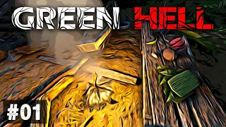 Green Hell #01 - Es ruft die Grüne Hölle 🌴 Permadeath Lets Play Deutsch
