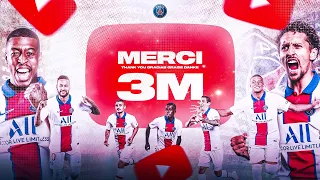 𝟯 𝗺𝗶𝗹𝗹𝗶𝗼𝗻𝘀 𝗱'𝗮𝗯𝗼𝗻𝗻𝗲́𝘀 - MERCI ❤️💙