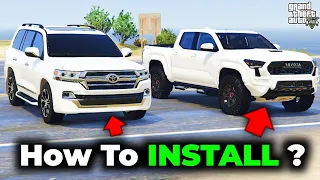 How To Install Revo 2024 Model & Land Cruiser in GTA V