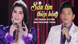 SẦU TÍM THIỆP HỒNG - Mai Phương Thảo ft Cổ thạch Xuyên | BOLERO MUSIC