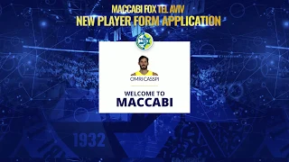 New Maccabi player: Omri Casspi