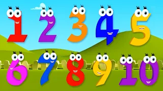 Ten Little Numbers, 123 Number Song and Learning Video for Kids