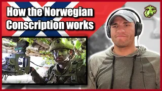 US Marine reacts to the Norwegian Conscription