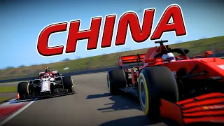 F1 2020 - MODO CARREIRA - GP CHINA - ESTAMOS PAGANDO BEM PELA AJUDA DO SAFETY CAR - EP 26