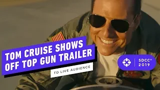Tom Cruise Surprise Appearance at Top Gun: Maverick Panel - Comic Con 2019