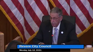 Revere City Council Meeting (7/12/21)