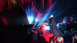 Madonna pulled over on stage - Brit awards 2015!