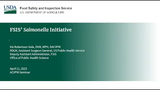 FSIS Salmonella Initiative