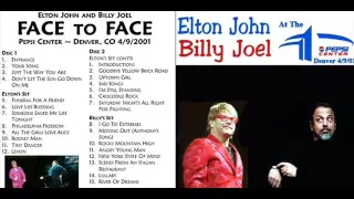 ELTON JOHN BILLY JOEL "LIVE DENVER" 2001