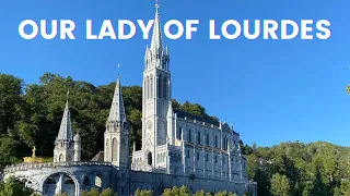 Sanctuary of Our Lady of Lourdes #ourladyoflourdes #catholic  #lourdesfrance #grotto #bernadette