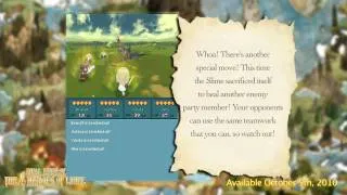 Final Fantasy The 4 Heroes of Light - DS - Action Point Battle System video game preview trailer HD