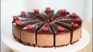 Chocolate Raspberry Cheesecake – Bruno Albouze