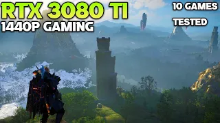 RTX 3080 Ti + 12900k | 10 Games FPS Tested at 1440p In 2022