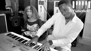 Nathaniel Bassey See what the Lord has done piano chords with a twist on the Key of C#