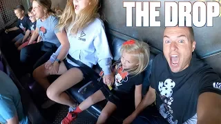 FOUR-YEAR-OLD KID CONQUERS TERRIFYING THRILL RIDE AT DISNEYLAND | GUARDIANS OF THE GALAXY BREAKOUT