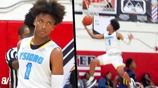 Mikey Williams Hits TUFF 360 Layup + AND 1 THREE! BALLING Early Saturday Morning! YSidro VS Warren