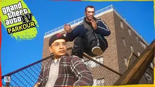 GTA 4 Parkour FAILS | Grand theft auto IV (Euphoria Ragdoll | Funny Moments)