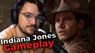 Indiana Jones Gameplay Trailer - Luke Reacts