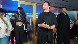 Omg Sharad Malhotra Giving Directly Ingore Poonam Pandey Leaving from Iwm celebrity bash 2022