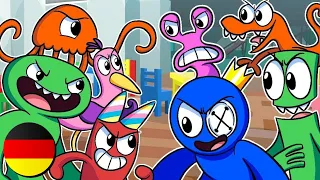 HYPE & TREND! DIE RAINBOW FRIENDS VS GARTEN OF BAN BAN!? - Friday Night Funkin Animation