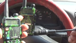 Baofeng UV-5R тест дальности