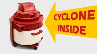 Super Sized my Shop Vac and Put a Cyclone Inside