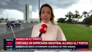 Confiança do empresário industrial alcança 56,7 pontos