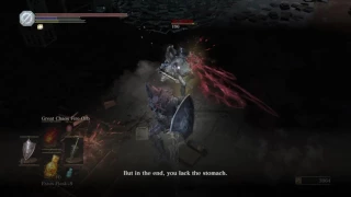 Defeat of Sir Vilhelm Invader in Ashes of Ariandel DS3 DLC