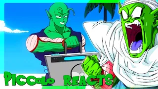 Piccolo Reacts to Piccolo vs Kami RAP BATTLE! (DBZ Parody) @SSJ9K1