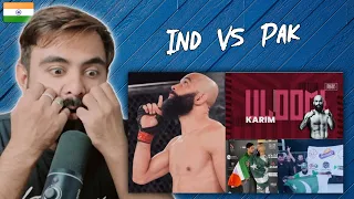 Indian Reaction On Uloomi Karim Vs Dhruv Chaudhary | India vs Pakistan | MMA