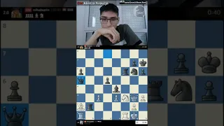 Nihal Destroys Alireza #chess #shorts #alireza