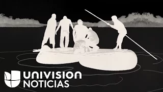 Animación: Un coyote explica cómo cruza a cientos de inmigrantes