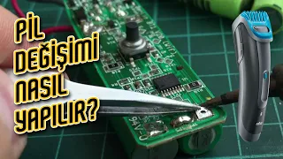 BRAUN Cruzer 6 - Şarjlı Tıraş Makinesi Pil Değişimi Nasıl Yapılır?