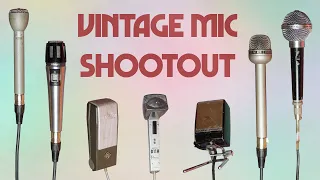 Vintage Microphone Shootout
