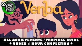 Venba 100% Walkthrough | ALL Recipes | All Achievements / Trophies Guide | *Under 1 Hour Completion*
