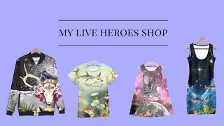 My Live Heroes shop / Kids and adults Clothes by Gloria Sánchez
