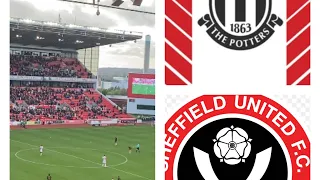 Stoke city vs Sheffield United / limbs as stoke win against Sheffield United