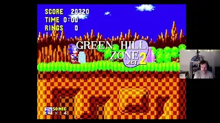 Next stop: Green Zone!  Playing Sonic the Hedgehog on the Analogue Mega Sg