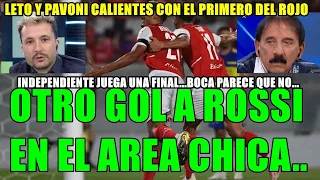 LETO Y PAVONI (SHOW DE BOCA) INDEPENDIENTE 1 BOCA 0 "OTRO GOL A ROSSI EN EL AREA CHICA...INDEPENDIEN