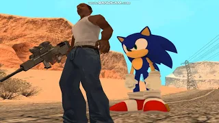 Sonic The Hedgehog VS CJ