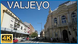 [4K] Valjevo - Serbia🇷🇸Walking Tour - City Centre