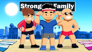 Adopted By The STRONGEST FAMILY In GTA 5!!