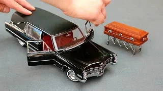 1:18 Cadillac S&S Landau Hearse '66 - Precision Miniatures [Unboxing]